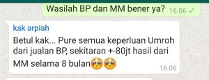 Umroh dan mengumrohkan keluarga