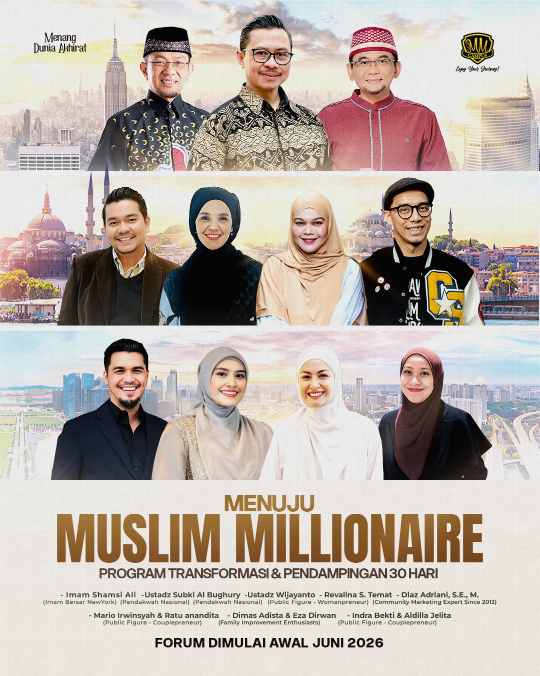 MENUJU MUSLIM MILLIONAIRE